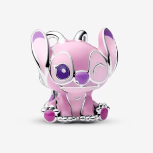 Disney Lilo & Stitch Angel Charm Hallmarked S925 Sterling Silver