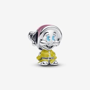 Disney Snow White Dopey Charm Hallmarked S925 Sterling Silver
